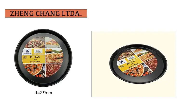 Bandeja redonda para pizza, 29 cm (x10) 1