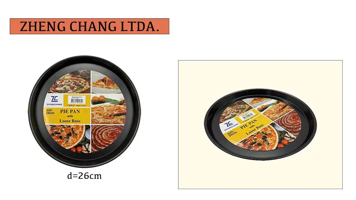 Bandeja redonda para pizza, 26 cm (x10) 1