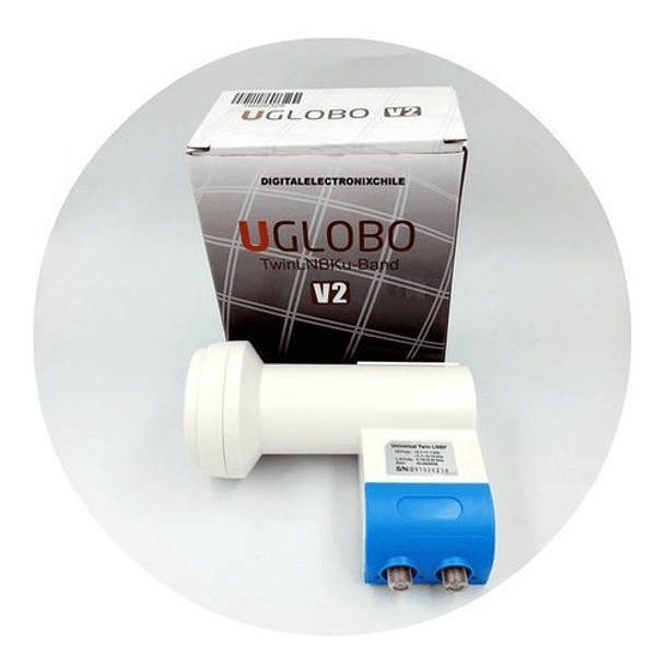 Lnb Doble Universal Uglobo Satelital Hd 1