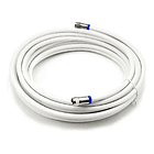 Cable Coaxial Rg6 Tv Cable Satelital 15mts Con Conectores 2