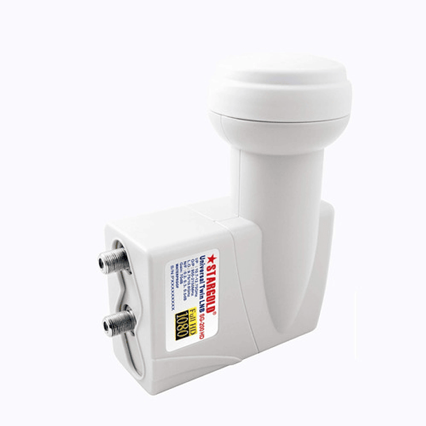 Lnb Doble Universal Stargold Satelital Hd 2