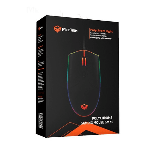 Mouse Gamer Gm21 Meetion 1
