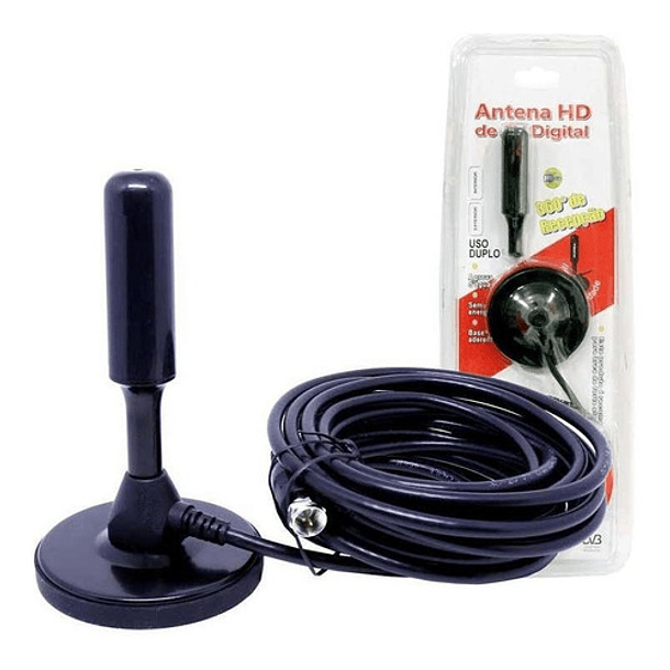 Antena Tv Digital Abierta Hd 3.5 Dbi Coaxial 1