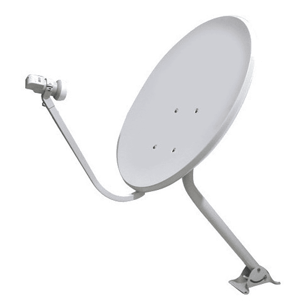 Antena Satelital 65 Cm + Lnb Cuadruple 1