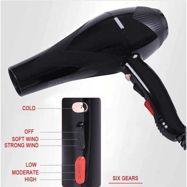 Secador De Pelo Profesional Surker Sk-3901 Suprema Calidad 4