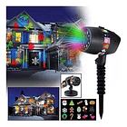 Foco Proyector De Luces 12 Tarjetas Slide Navidad Halloween 1