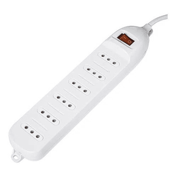 Alargador Zapatilla 1,5 Metros 6 Posiciones Certificado2300w 2