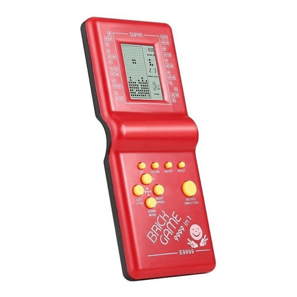 Consola Brick Game 9999 In 1 Standard Color Rojo 