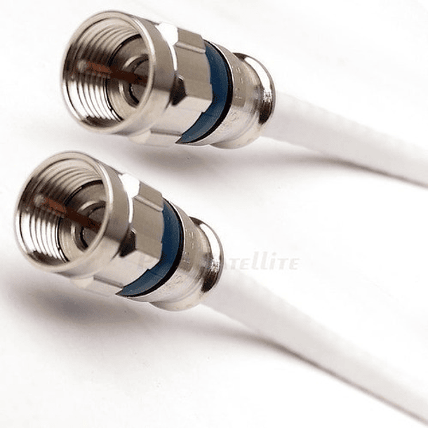 Cable Coaxial Rg6 Tv Cable Satelital 30mts Con Conectores 1