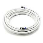 Cable Coaxial Rg6 Tv Cable Satelital 30mts Con Conectores 2