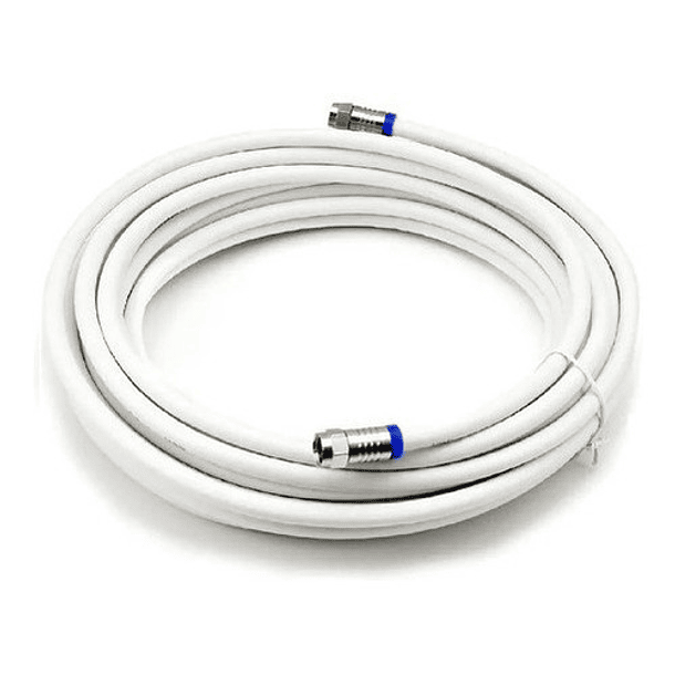 Cable Coaxial Rg6 Tv Cable Satelital 30mts Con Conectores 2