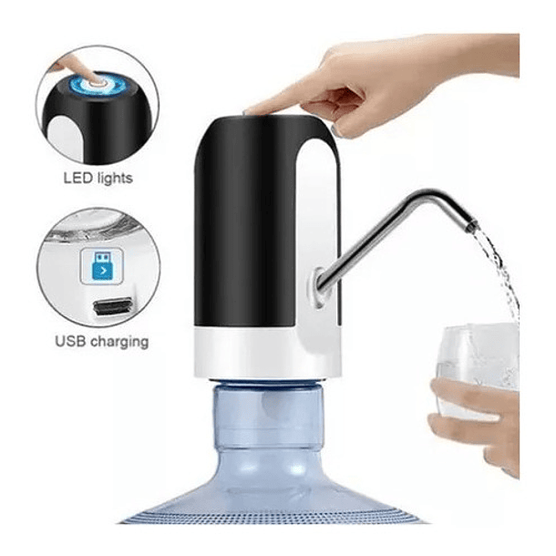 Dispensador De Agua Eléctrico Bomba Para Bidón Universal 4
