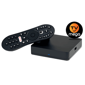 Tv Box Android Certificado Estream 4k + 1 Mes de Mega tv