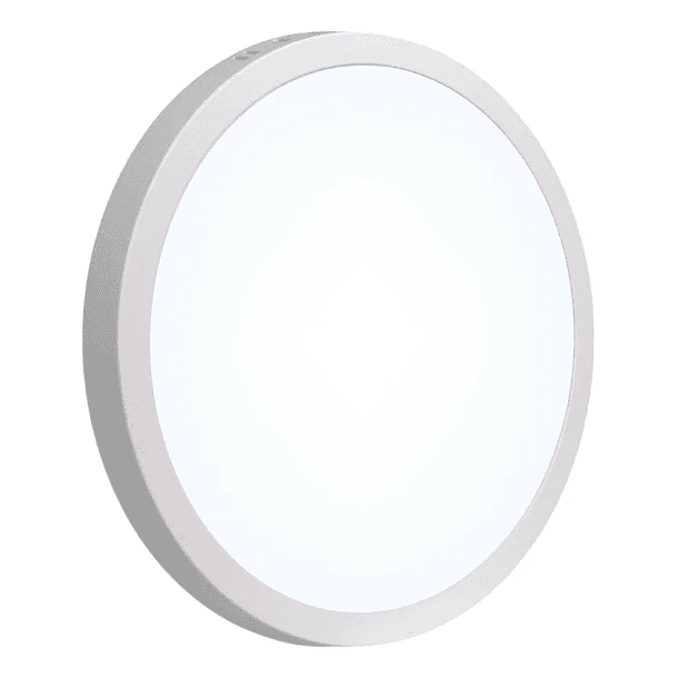 Panel Led Redondo Sobrepuesto Frio/cálido 12w Megabright 1