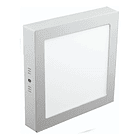 Panel Led Cuadrado Sobrepuesto Frio/cálido 12w Megabright 1