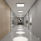 Panel Led Cuadrado Sobrepuesto Frio/cálido 18w Megabright 4