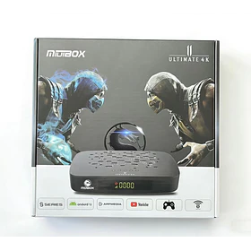 Receptor Satelital Miuibox Ultimate 4K  *incluye 1 año de IPTV*