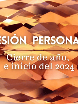 Sesión personal Cierre de año, e inicio 2024