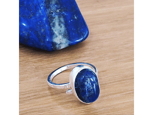 Anillo Lapislázuli plata 925- ovalado