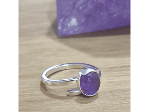 Anillo Amatista plata 925