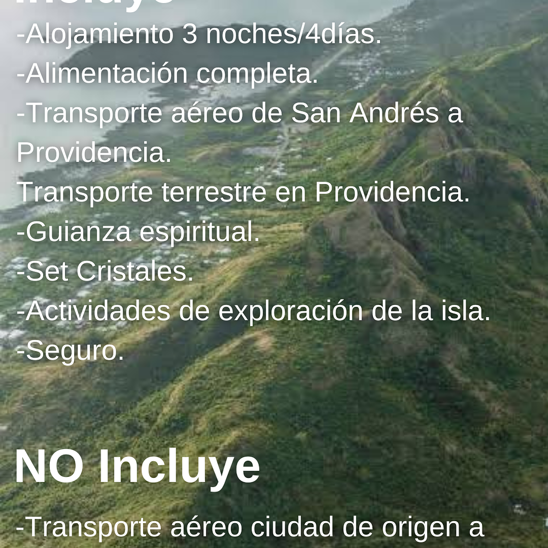 Retiro- Llamas Gemelas. Isla de Providencia, Colombia. 7