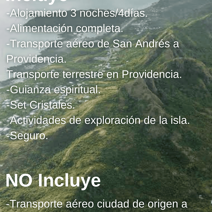 Retiro- Llamas Gemelas. Isla de Providencia, Colombia. 7