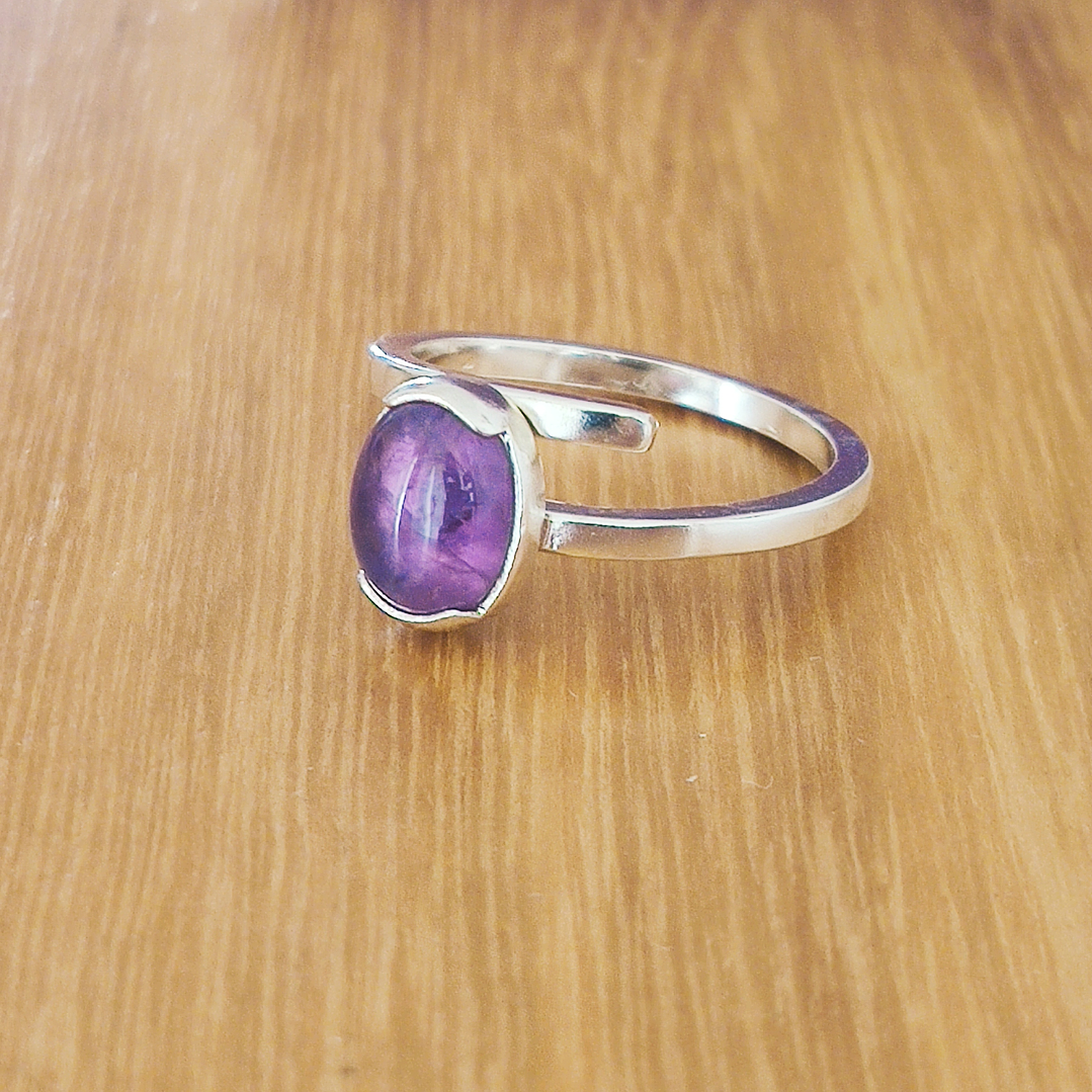 Anillo Amatista plata 925 1