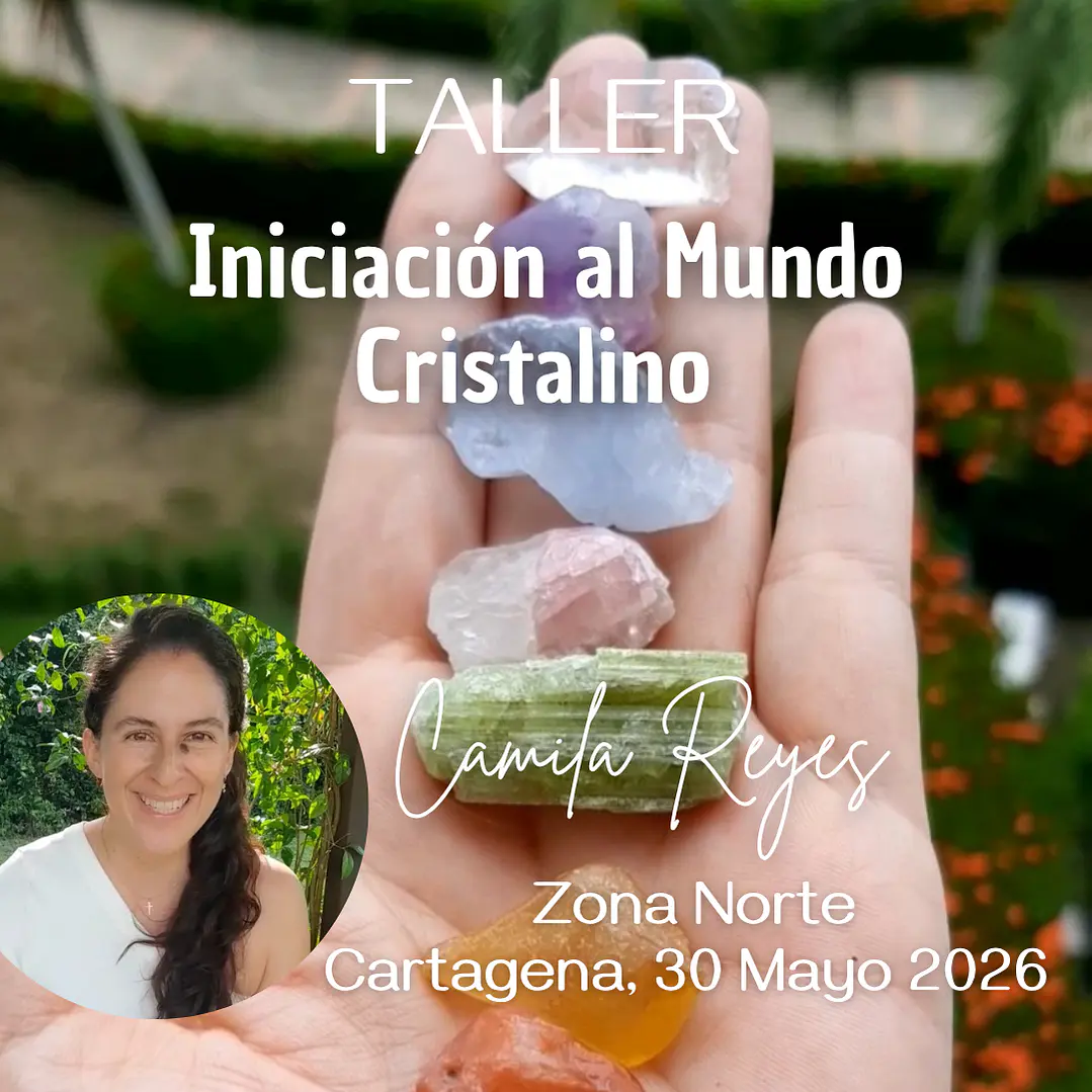 Taller Iniciación al mundo Cristalino en Cartagena  1