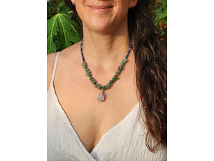 Collar Guardiana Rayo Verde