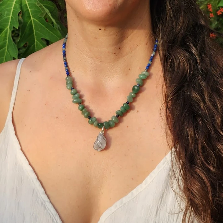 Collar Guardiana Rayo Verde 1