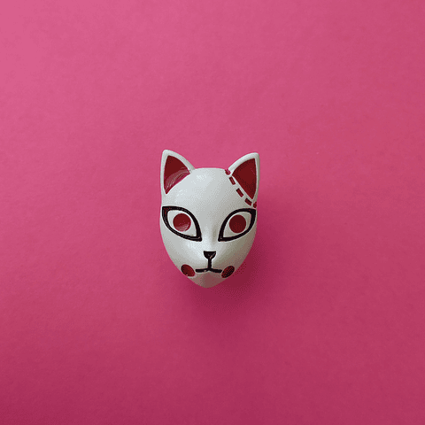 Pin Kitsune Mask