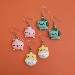 Aros Jigglypuff - Bulbasaur - Togepi | Pokémon 