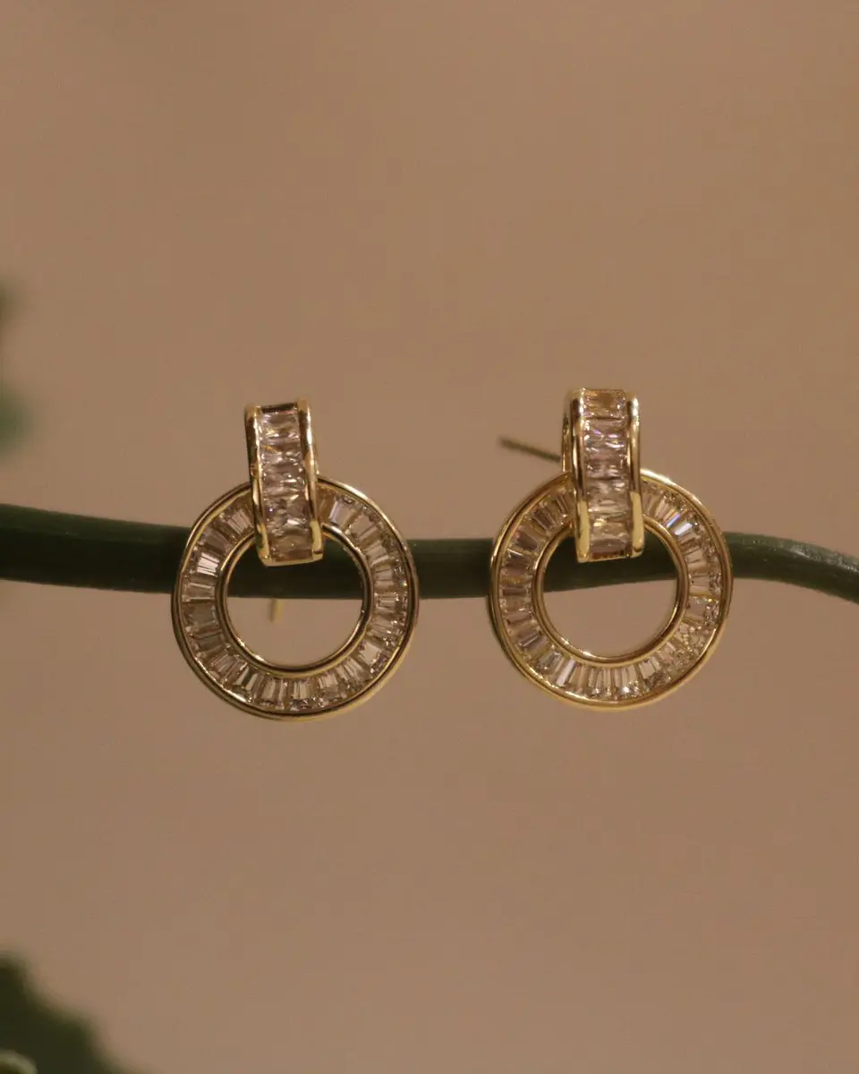 Crystal Pave Earring 1