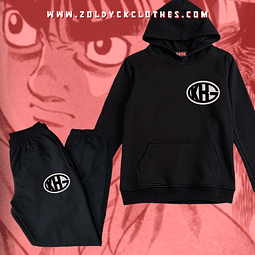 🧥👖 Buzo completo KBG (Poleron + pantalón) de Hajime no ippo