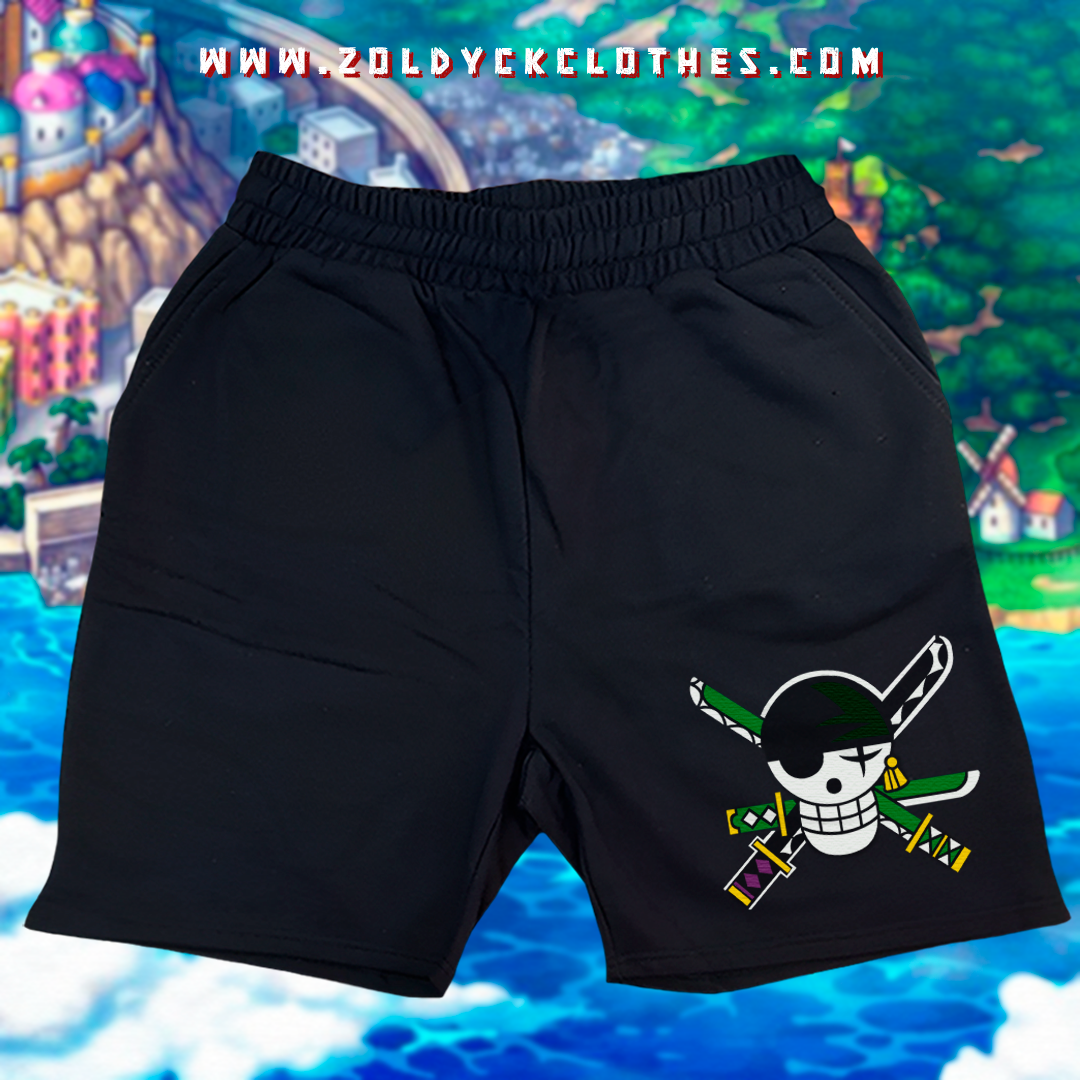 🩳 Short Zoro Roronoa jolly roger (One piece)