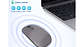 Mouse inalámbrico recargable para Macbook iPad Plateado - Miniatura 2