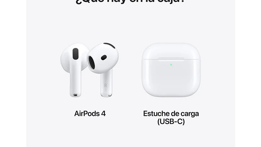 Audífonos Inalámbrico con cancelación de ruido Estilo AirPods 4 4