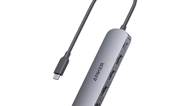 Hub USB-C (5 en 1) 4K a 30 Hz para Macbook iPad 1