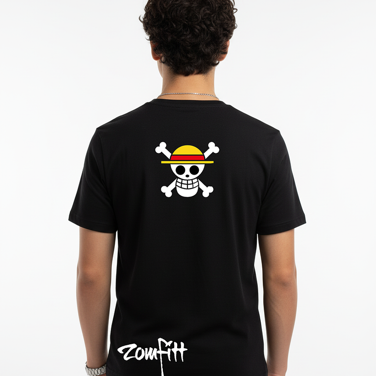 POLERA ZOMFITT ONE PICE LUFFY SOBRERO DE PAJA 3