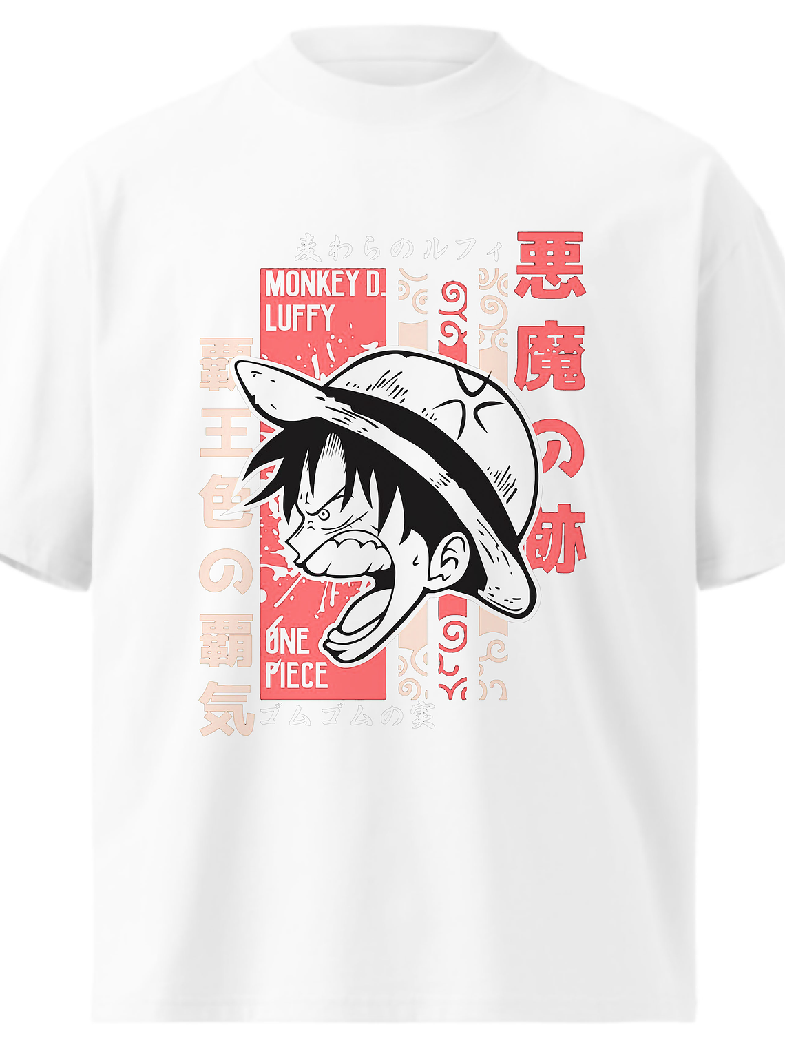 POLERA ZOMFITT ONE PICE LUFFY SOMBRERO DE PAJA 2 5