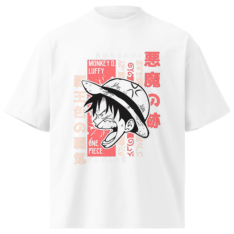 POLERA ZOMFITT ONE PICE LUFFY SOMBRERO DE PAJA 2 5