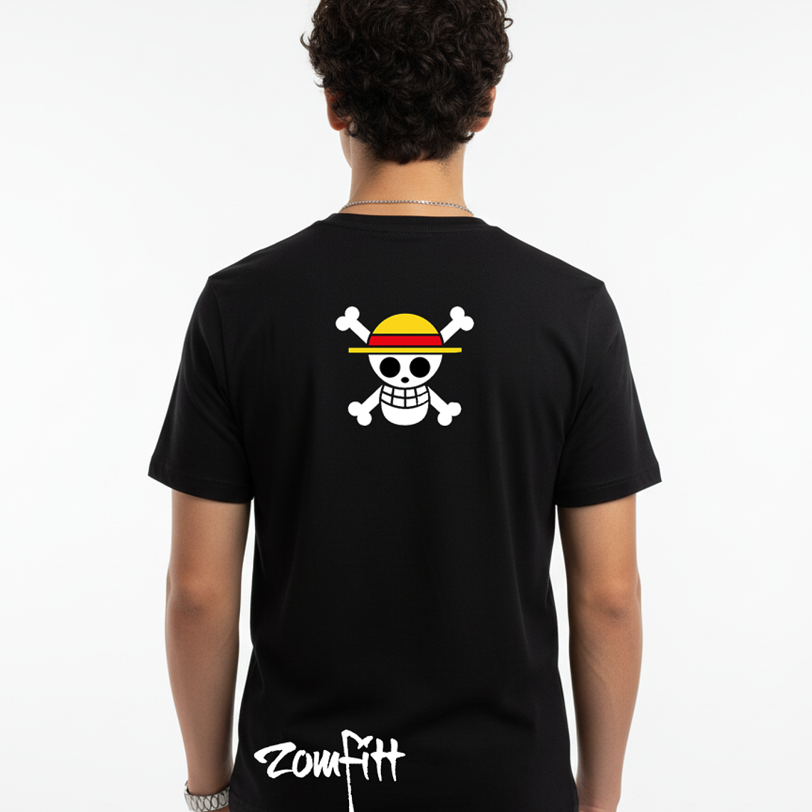 POLERA ZOMFITT ONE PICE LUFFY SOMBRERO DE PAJA 2 7