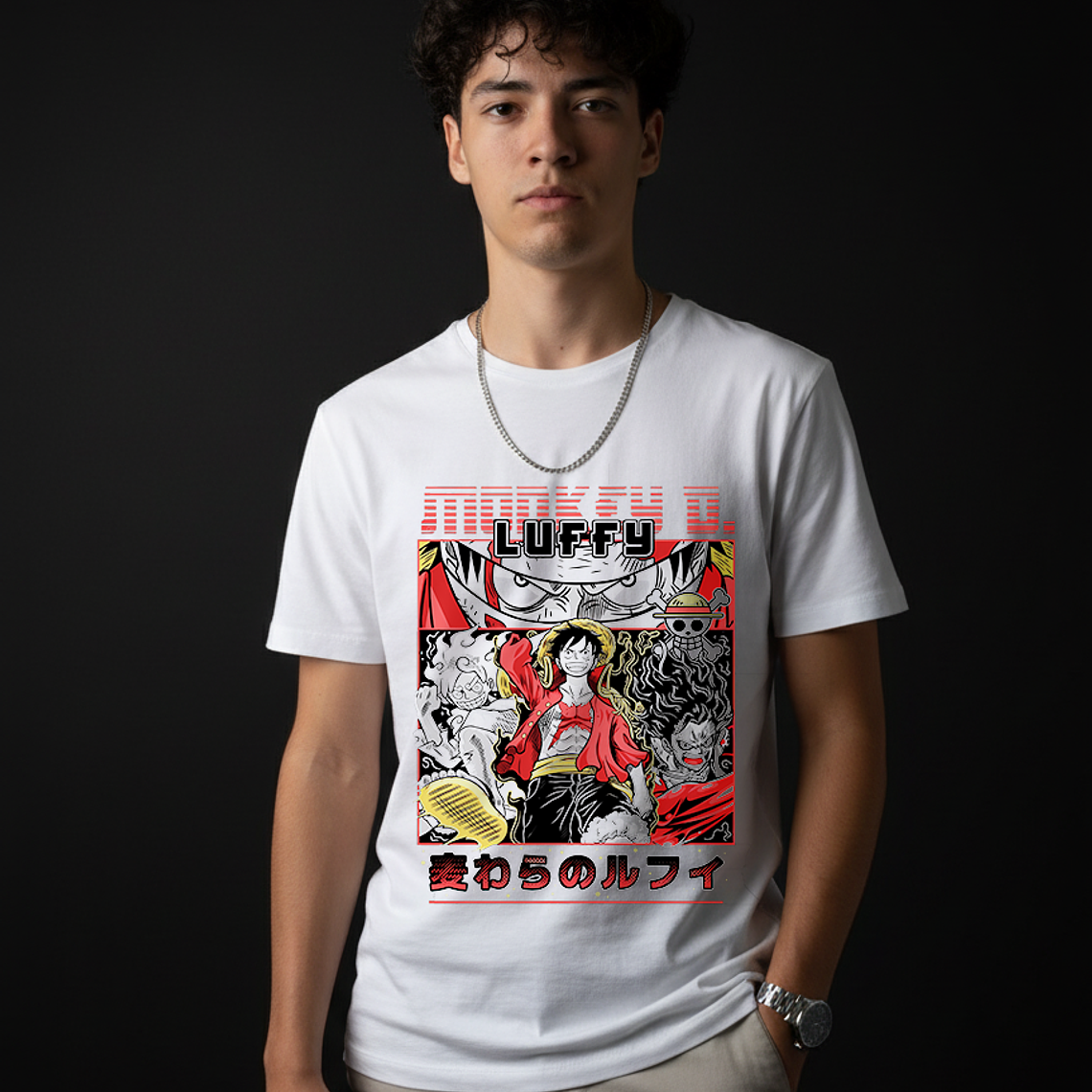 POLERA ZOMFITT ONE PICE LUFFY 1 1