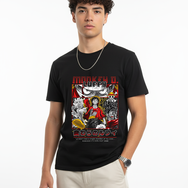 POLERA ZOMFITT ONE PICE LUFFY 1 2