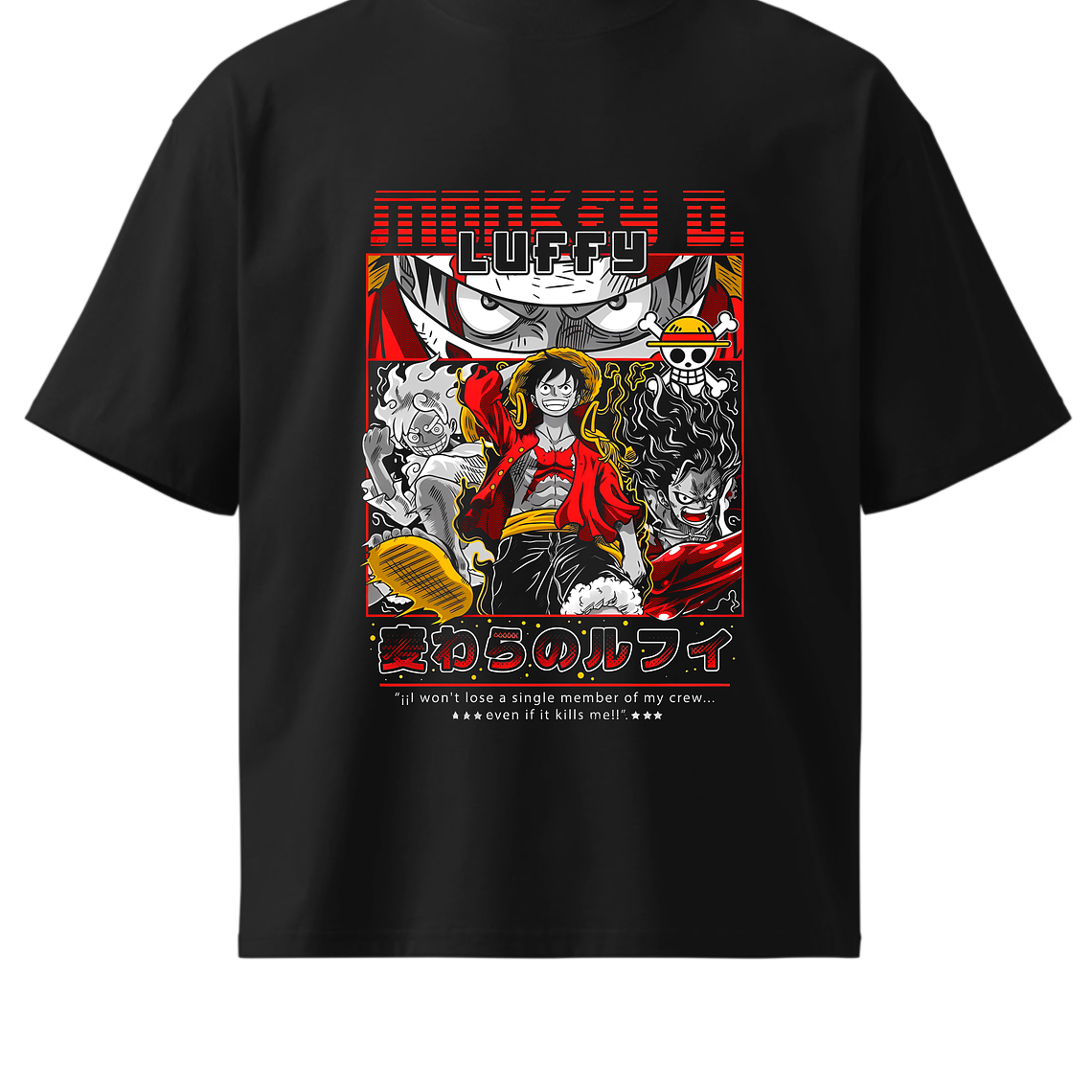 POLERA ZOMFITT ONE PICE LUFFY 1 7