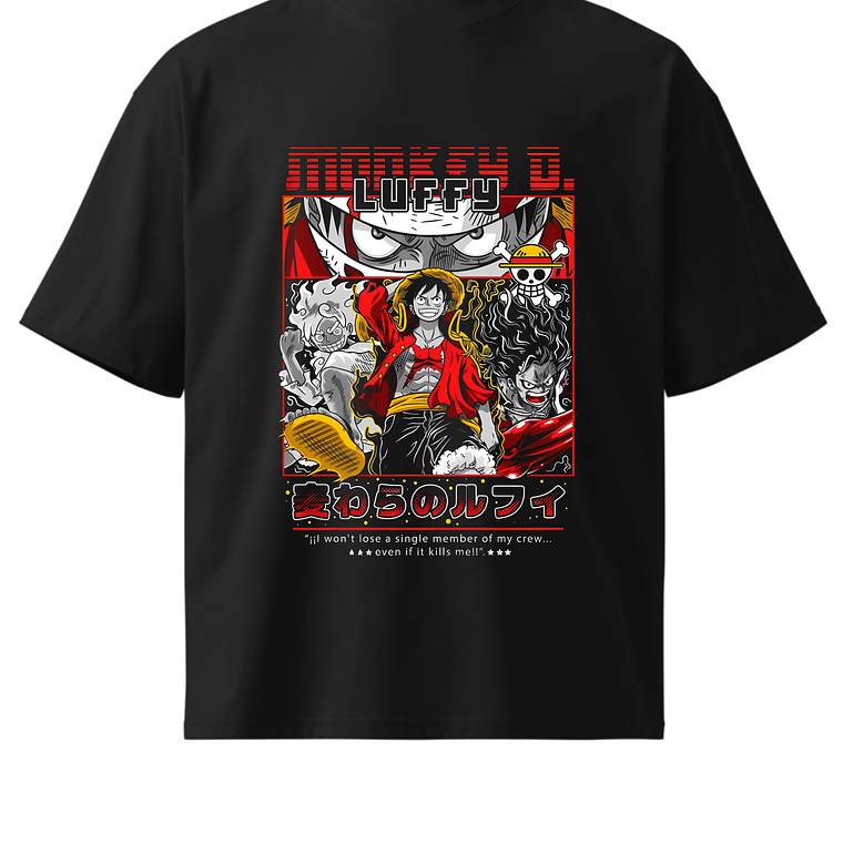 POLERA ZOMFITT ONE PICE LUFFY 1 7