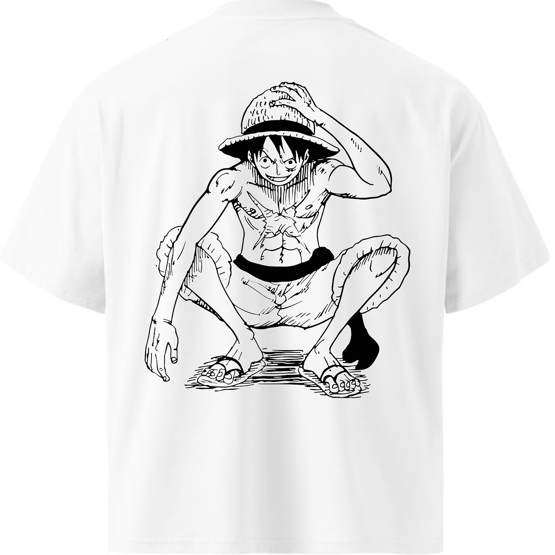 POLERA ZOMFITT ONE PICE LUFFY BN 3