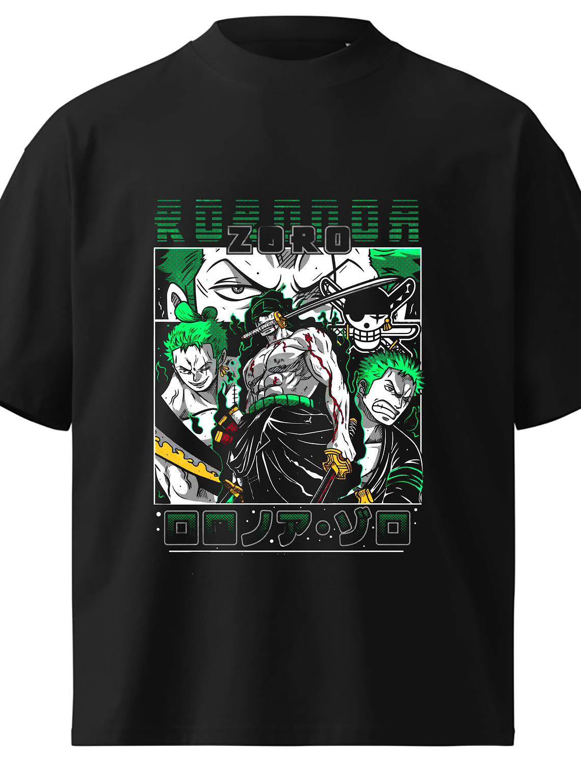 POLERA ZOMFITT ONE PICE ZORO2 3