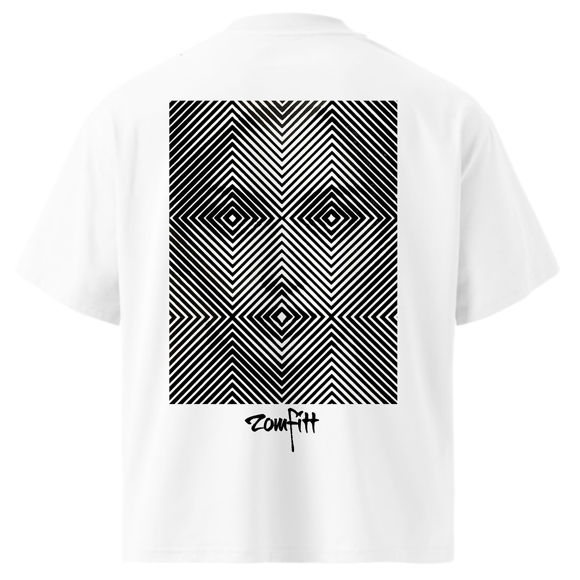 POLERA ZOMFITT ROSTRO  CON EFECTO VISUAL 1
