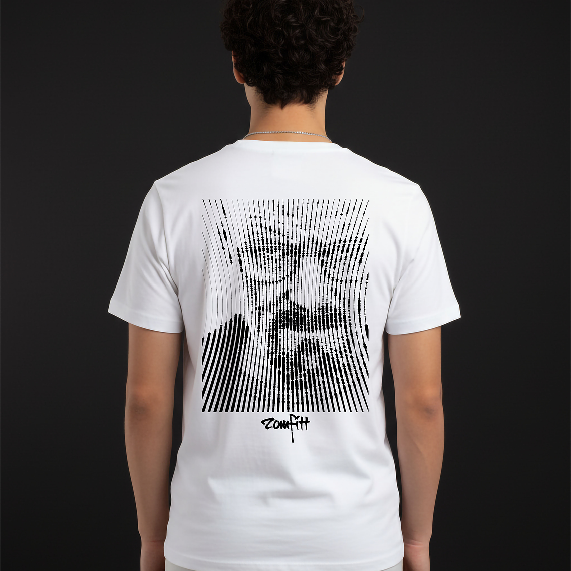 POLERA ZOMFITT ROSTRO EFECTO VISUAL BB 2